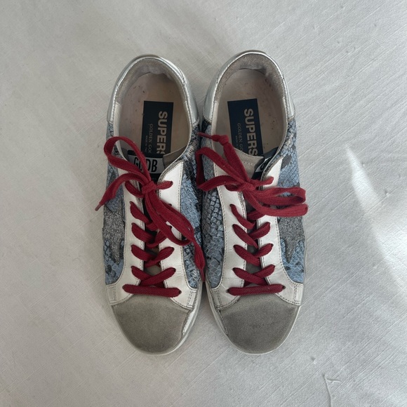 Blue and red golden goose - Picture 4 of 4